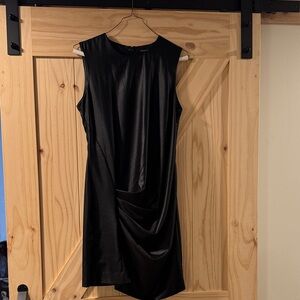 French Connection Black Asymmetrical Dress